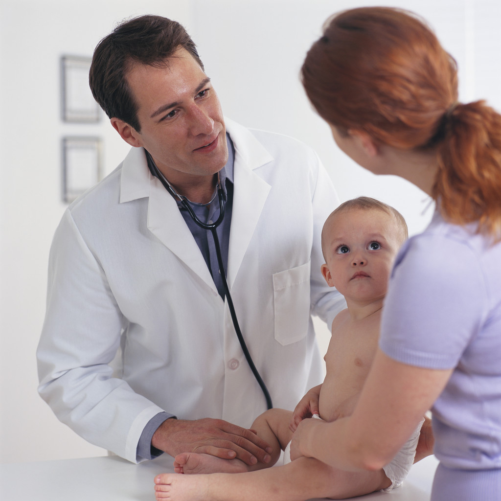 Pediatrician Examining Toddler