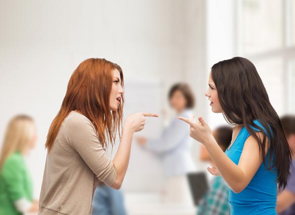 two-teenagers-having-a-fight-at-school